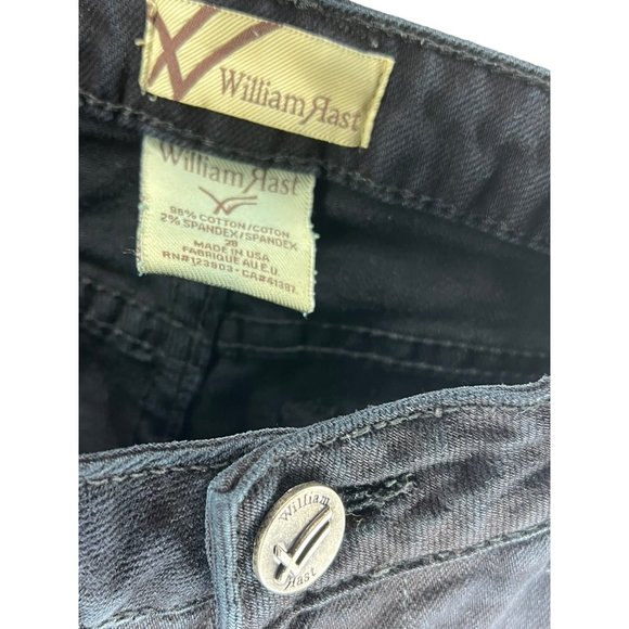 William Rast Jerry Ulta Strong size 28 jeans black skinny leg - Picture 9 of 12